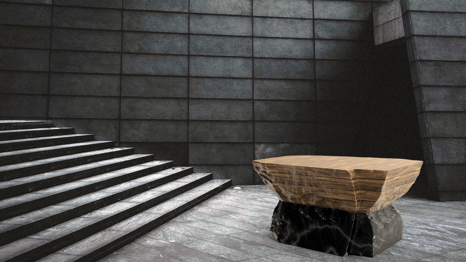 Wood Stone and Stone