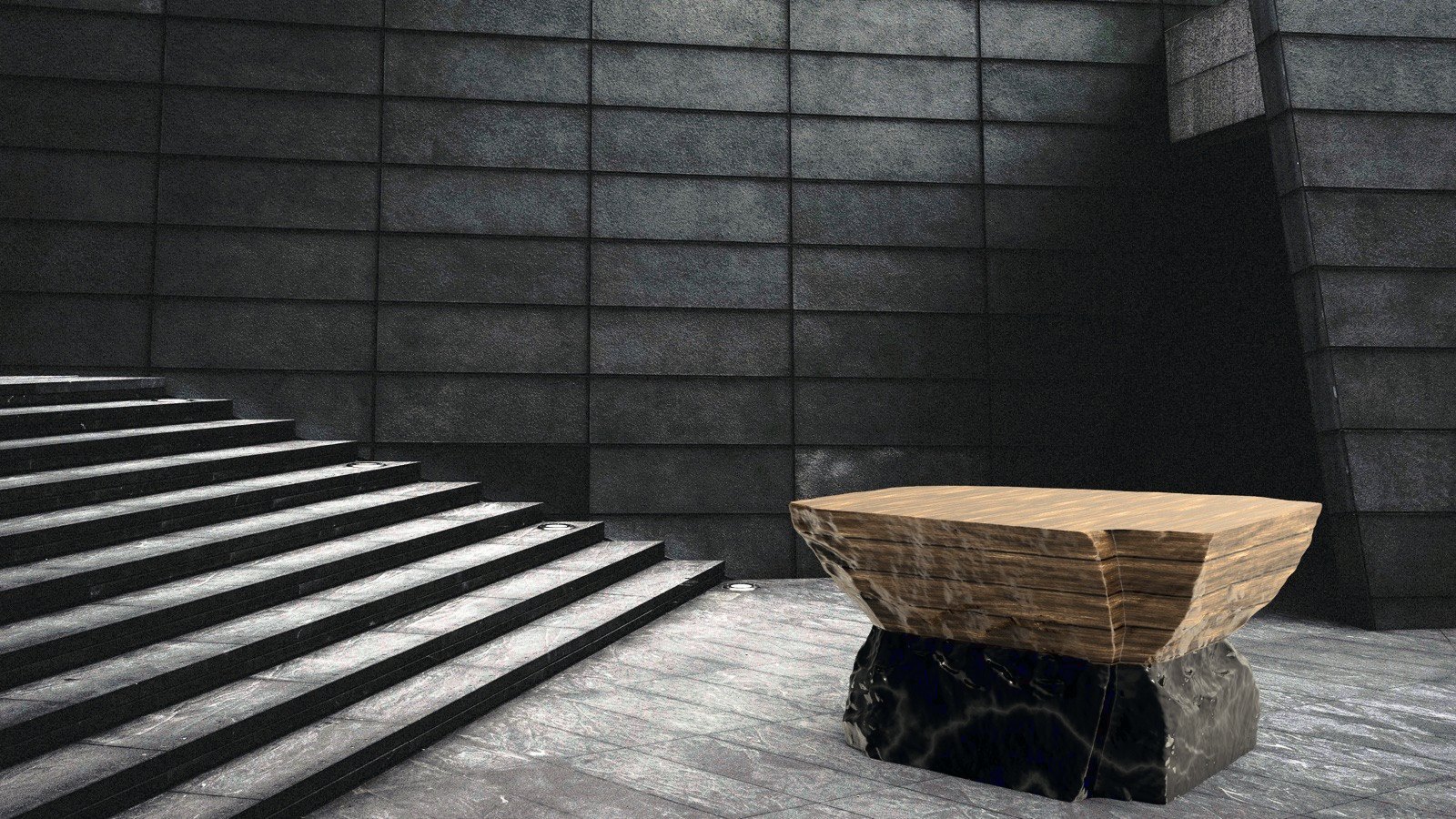 Wood Stone and Stone