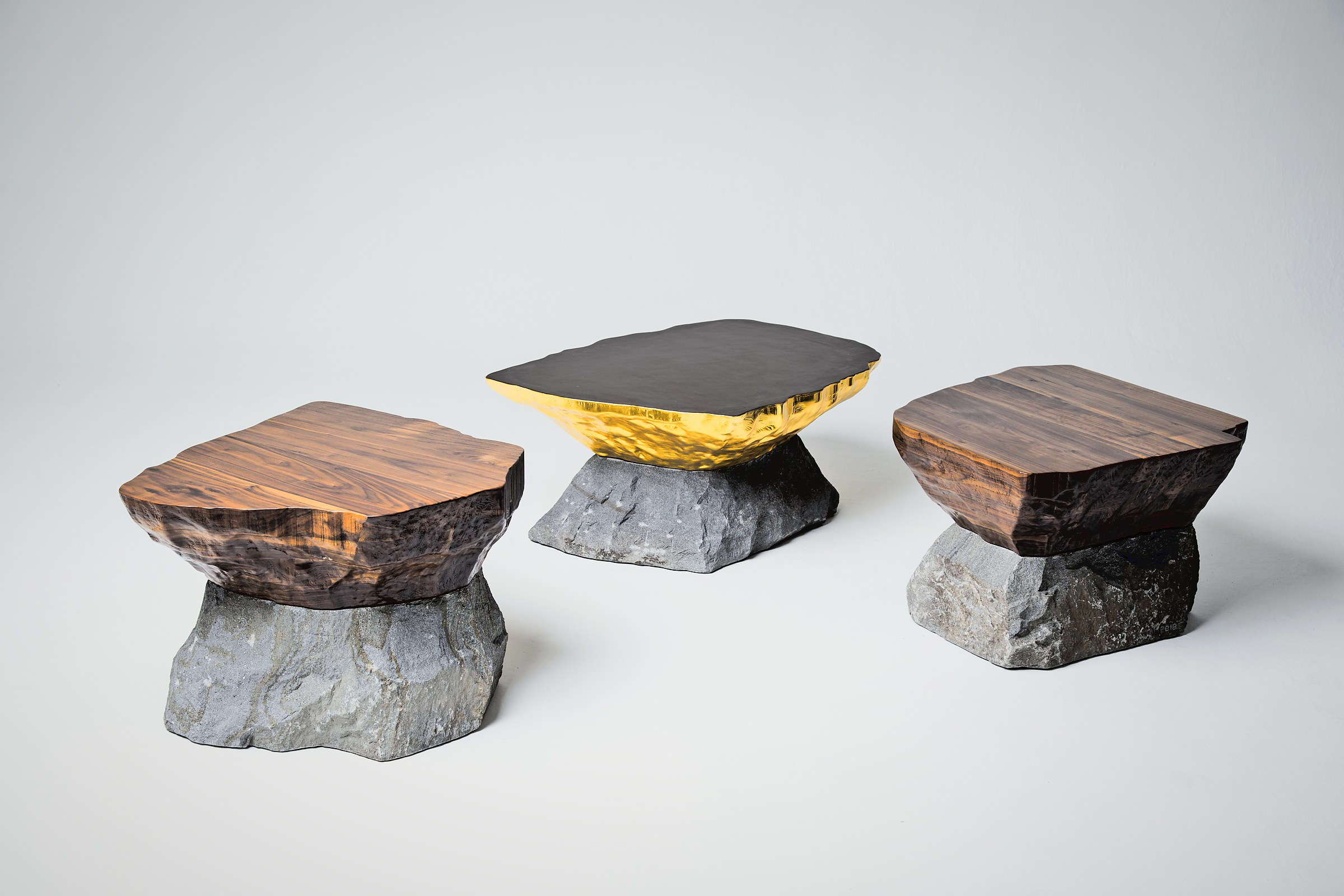 Wood Stone and Stone no.33 — 밀라노 출품 3점 · KCDF 스튜디오 촬영