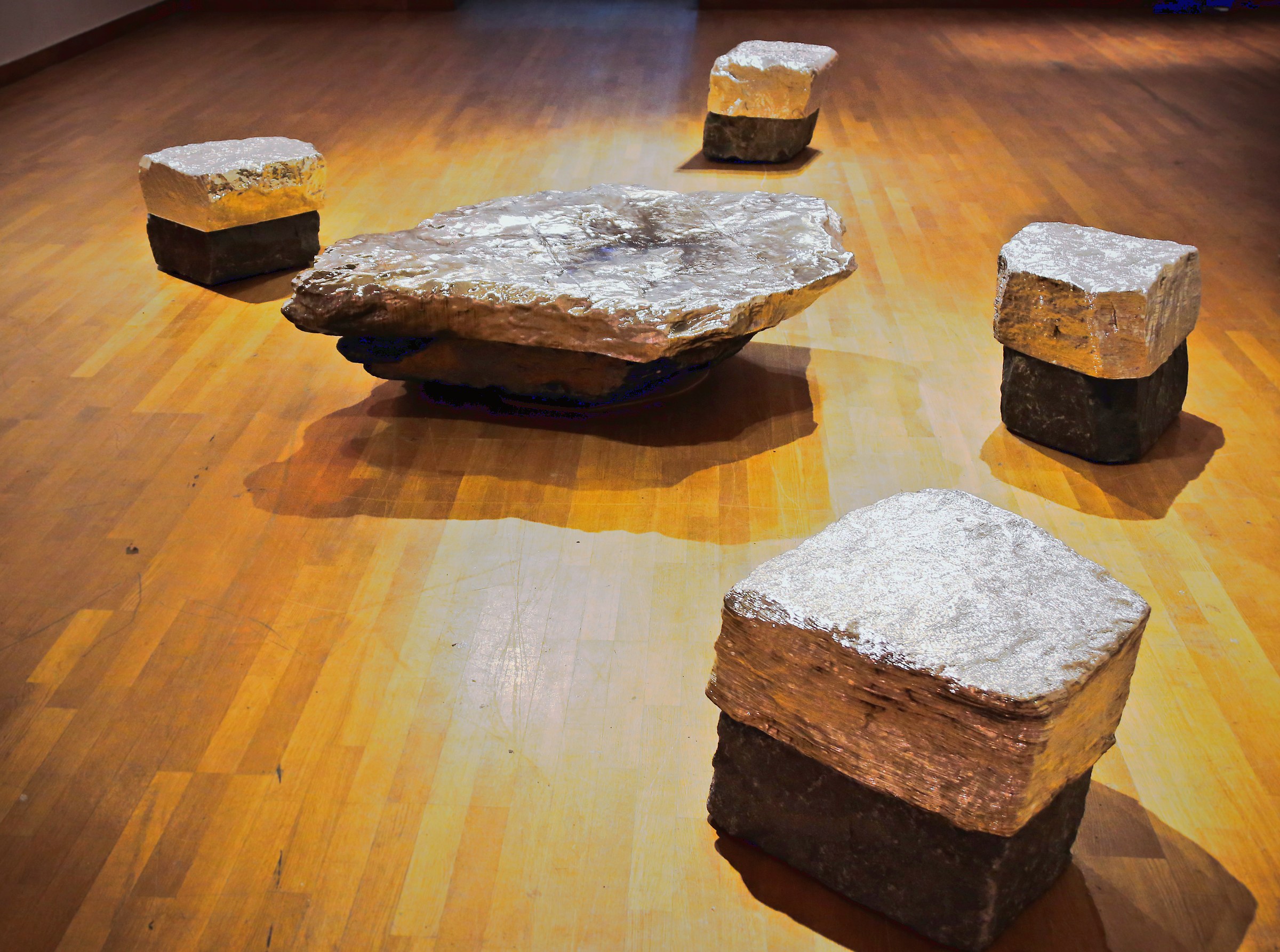Silver Table — Silver series, installation view